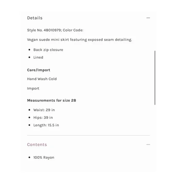 free people // modern femme vegan metallic mini skirt - Picture 5 of 12